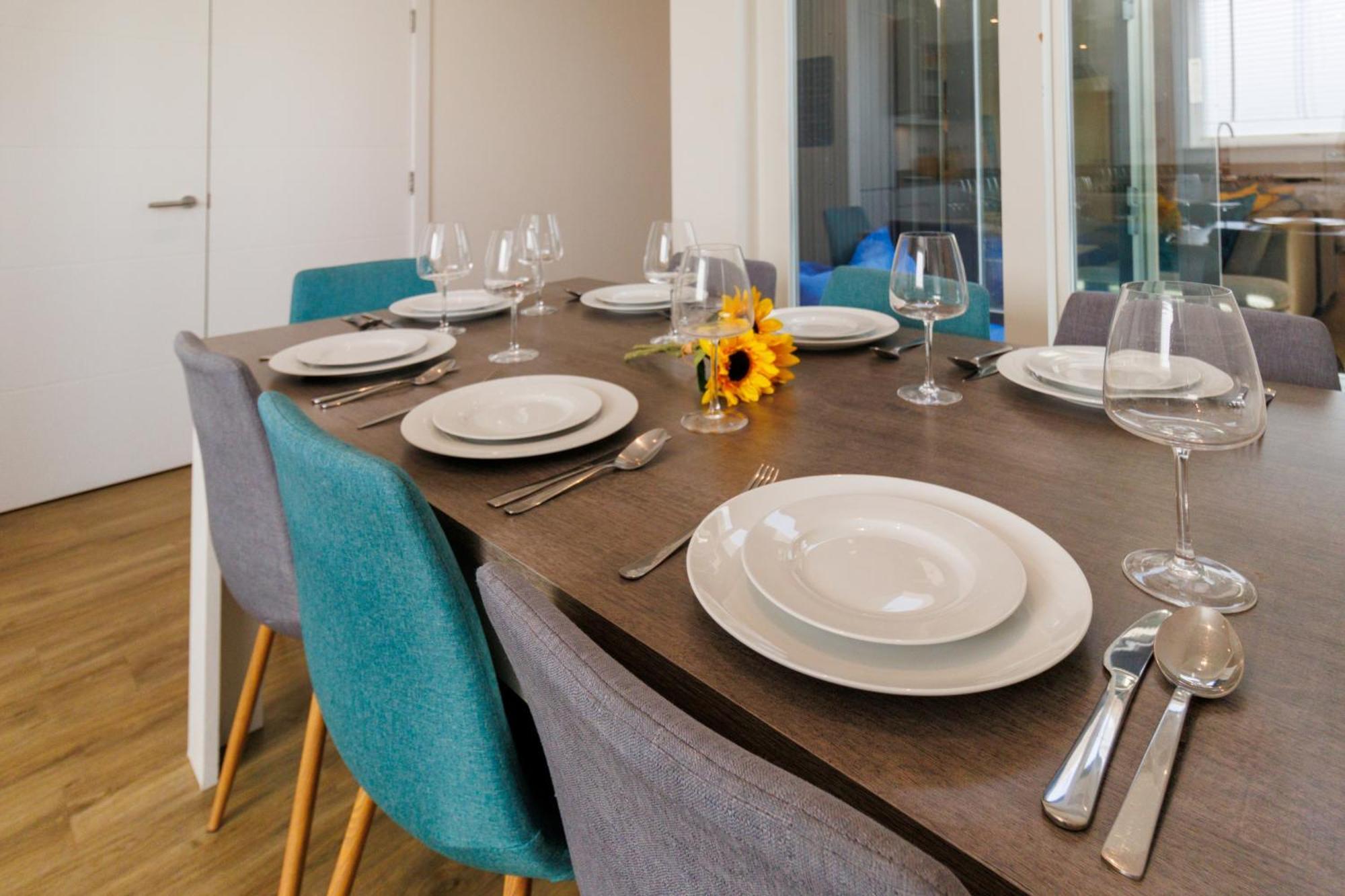 City Centre, Sleeps 7, Stunning Views & Parking, Interconnected Rooms Long Stay Work Contractor Leisure, Diamond Penthouse CBG Eksteriør billede